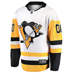 NHL Pittsburgh Penguins Fanatics Away Breakaway Custom Jersey - White