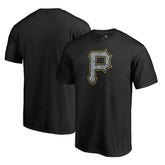 Pittsburgh Pirates Static Logo T-Shirt - Black T-shirts