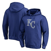 Kansas City Royals Static Logo Pullover Hoodie - Royal Hoodies