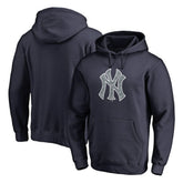 New York Yankees Static Logo Pullover Hoodie - Navy Hoodies