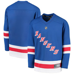 NHL New York Rangers Fanatics Youth Home Replica Blank Jersey - Royal