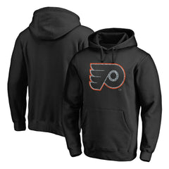 NHL Philadelphia Flyers Static Logo Pullover Hoodie - Black