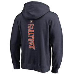 Jose Altuve Houston Astros Backer Pullover Hoodie - Navy Hoodies