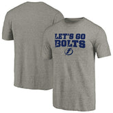 NHL Tampa Bay Lightning Hometown Collection Tri-Blend T-Shirt - Gray