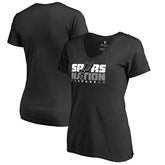 San Antonio Spurs Women's Spurs Nation Hometown Collection T-Shirt Black