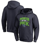 Minnesota Timberwolves Power of the Pack Hometown Collection Pullover Hoodie Navy