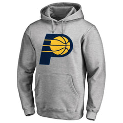 Myles Turner Indiana Pacers Backer Name and Number Pullover Hoodie Heathered Gray