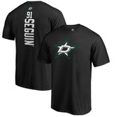 NHL Tyler Seguin Dallas Stars Backer Name & Number T-Shirt - Black