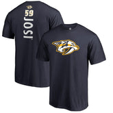 NHL Roman Josi Nashville Predators Backer Name & Number T-Shirt - Navy