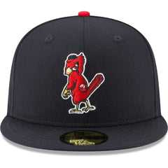 St. Louis Cardinals New Era Cooperstown Collection Wool 59FIFTY Fitted Hat - Navy Hats