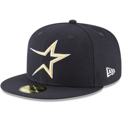 Houston Astros New Era Cooperstown Collection Wool 59FIFTY Fitted Hat - Navy Hats