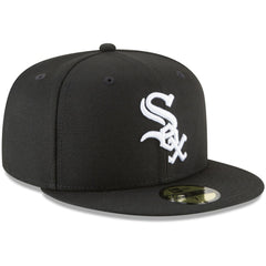 Chicago White Sox New Era 59FIFTY Fitted Hat - Black Hats