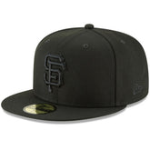 San Francisco Giants New Era Primary Logo Basic 59FIFTY Fitted Hat - Black Hats
