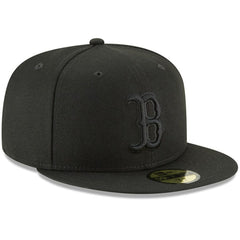 Boston Red Sox New Era Primary Logo Basic 59FIFTY Fitted Hat - Black Hats