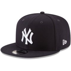 New York Yankees New Era Team Color 9FIFTY Snapback Hat - Navy Hats