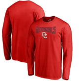 Washington Nationals Cooperstown Collection Wahconah Long Sleeve T-Shirt - Red T-shirts