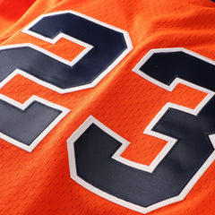 MLB Kirk Gibson Detroit Tigers Mitchell & Ness Cooperstown Collection Mesh Batting Practice Button-Up Jersey - Orange