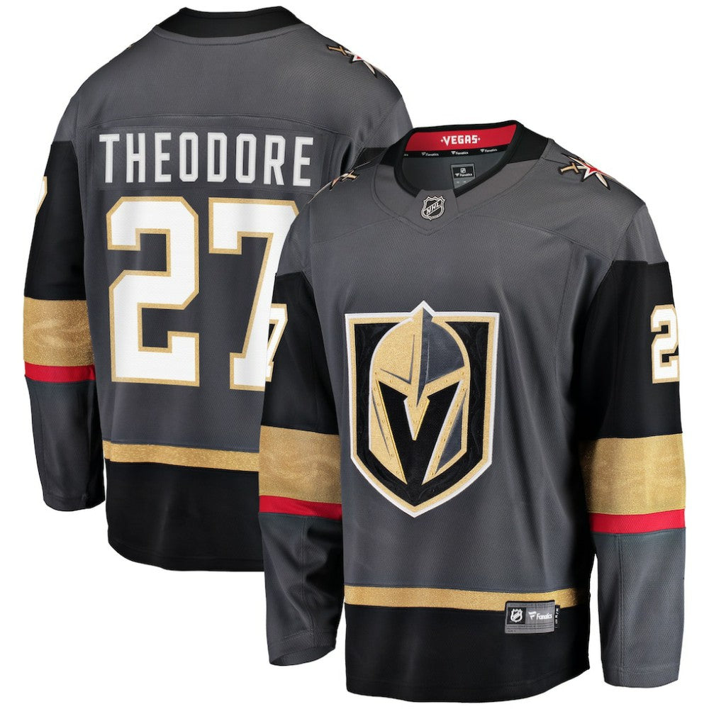 NHL Shea Theodore Vegas Golden Knights Alternate Breakaway Player Jersey - Gray