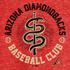 Arizona Diamondbacks Hometown Collection Rattlers T-Shirt - Red T-shirts