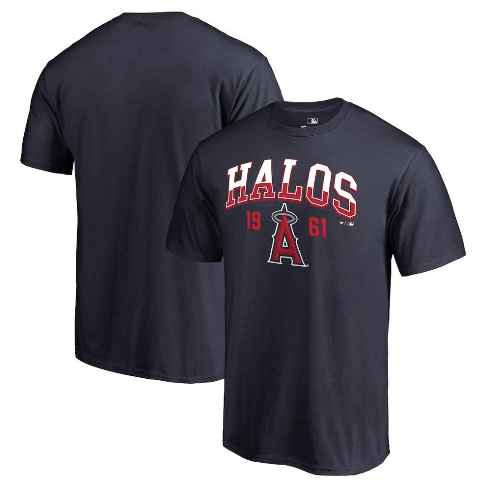 Los Angeles Angels Hometown Collection Halos T-Shirt - Navy T-shirts