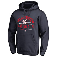 Washington Nationals Hometown Collection Nats Lockup Pullover Hoodie - Navy Hoodies