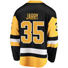 NHL Tristan Jarry Pittsburgh Penguins Fanatics Home Breakaway Player Jersey - Black