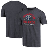 Washington Wizards Vintage Arch Tri-Blend T-Shirt Navy