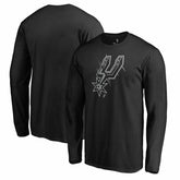 San Antonio Spurs X-Ray Long Sleeve T-Shirt Black