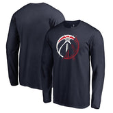 Washington Wizards X-Ray Long Sleeve T-Shirt Navy