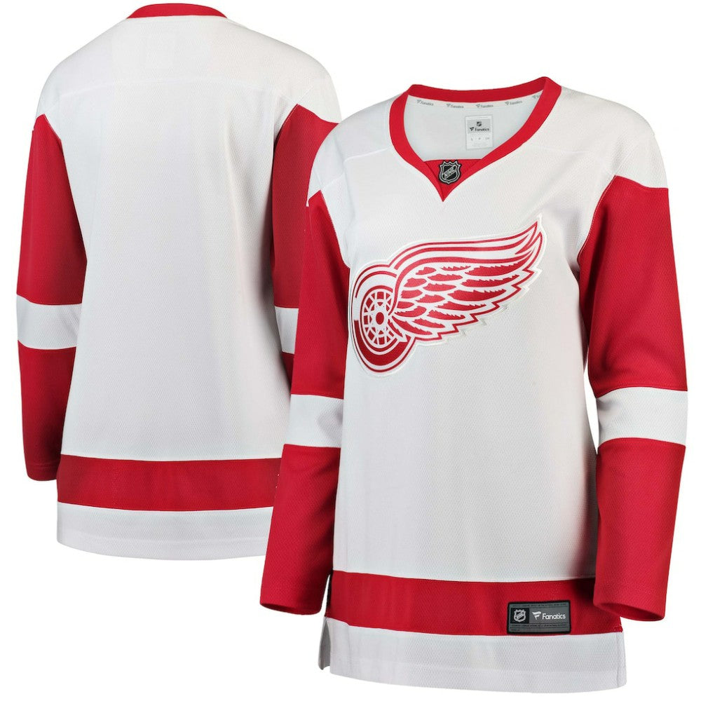 NHL Detroit Red Wings Fanatics Women's Away Breakaway Jersey - White