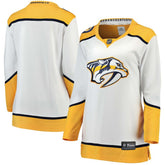 NHL Nashville Predators Fanatics Women's Away Breakaway Jersey - White