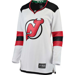 NHL New Jersey Devils Fanatics Women's Away Breakaway Jersey - White