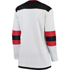 NHL New Jersey Devils Fanatics Women's Away Breakaway Jersey - White