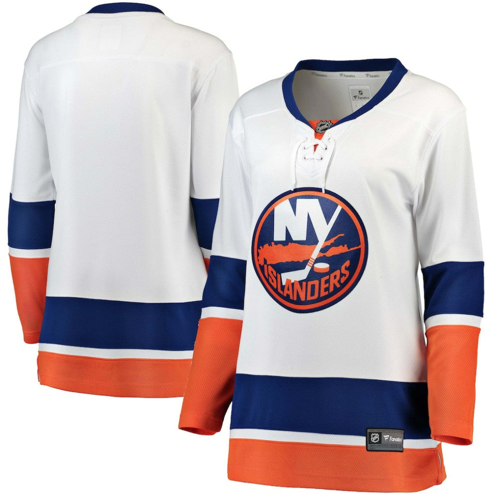 NHL New York Islanders Fanatics Women's Away Breakaway Jersey - White