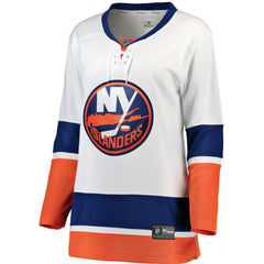 NHL New York Islanders Fanatics Women's Away Breakaway Jersey - White