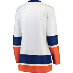 NHL New York Islanders Fanatics Women's Away Breakaway Jersey - White