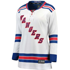 NHL New York Rangers Fanatics Women's Away Breakaway Jersey - White
