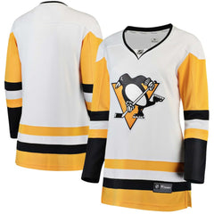 NHL Pittsburgh Penguins Fanatics Women's Away Breakaway Jersey - White