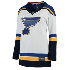 NHL St. Louis Blues Fanatics Women's Away Breakaway Jersey - White