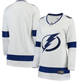 NHL Tampa Bay Lightning Fanatics Women's Away Breakaway Jersey - White