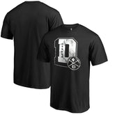 Denver Nuggets Letterman T-Shirt Black