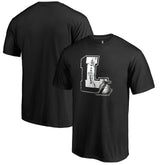 Los Angeles Lakers Letterman T-Shirt Black
