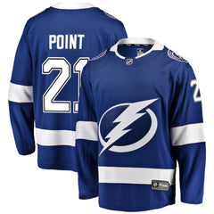 NHL Brayden Point Tampa Bay Lightning Fanatics Home Breakaway Player Jersey - Blue