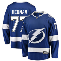 NHL Victor Hedman Tampa Bay Lightning Fanatics Home Breakaway Player Jersey - Blue