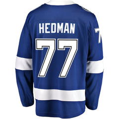 NHL Victor Hedman Tampa Bay Lightning Fanatics Home Breakaway Player Jersey - Blue