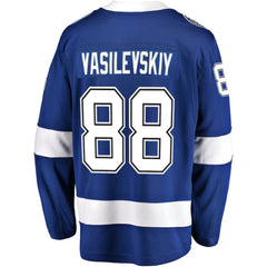 NHL Andrei Vasilevskiy Tampa Bay Lightning Fanatics Home Breakaway Player Jersey - Blue