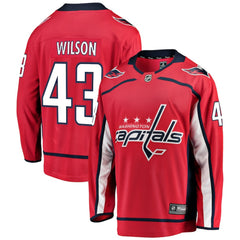 NHL Tom Wilson Washington Capitals Fanatics Home Breakaway Player Jersey - Red