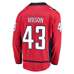 NHL Tom Wilson Washington Capitals Fanatics Home Breakaway Player Jersey - Red