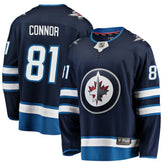 NHL Kyle Connor Winnipeg Jets Fanatics Breakaway Replica Jersey - Navy