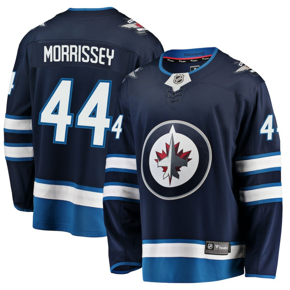 NHL Josh Morrissey Winnipeg Jets Fanatics Breakaway Replica Jersey - Navy
